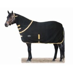Western Rawhide Country Legend Contour Cooler Rug W/High Neck - Black