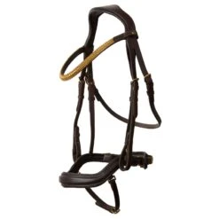Horze Highbury Anatomical Crystal Dressage Bridle - Dark Brown -Equestrian Supplies 672841 800 800