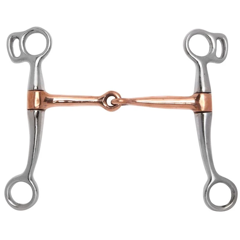 Toklat Copper Snaffle Tom Thumb 3 Toklat Copper Snaffle Tom Thumb