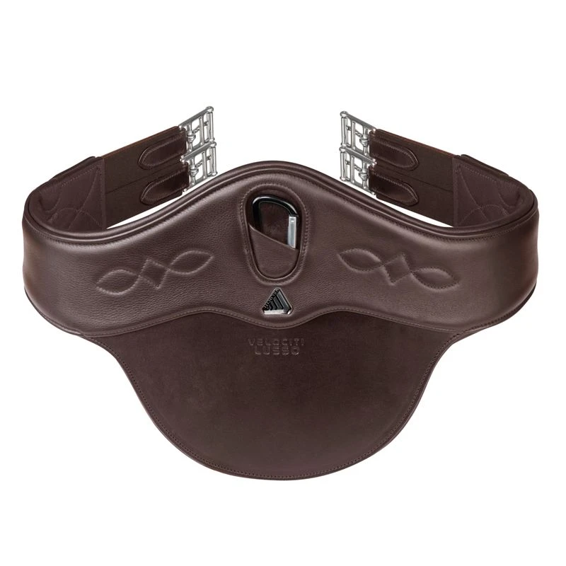 Shires Velociti Lusso Stud Girth - Havana 3 Shires Velociti Lusso Stud Girth - Havana