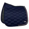 Fair Play Azuryt Ceramic RoseGold Dressage Saddle Pad - Navy