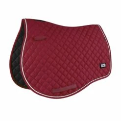 Fair Play Amber 2.0 Jump Saddle Pad - Burgundy