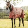 Horze Avalanche Light Weight Turnout Sheet - Smoked Paprika/Brush -Equestrian Supplies 695710 800 800