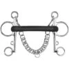 Herm Sprenger Rubber Mullen Mouth Pelham 18mm -Equestrian Supplies 701453 800 800