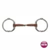 Metalab Leather Eggbutt Gag Pinchless Snaffle Bit – 17mm 1 Metalab Leather Eggbutt Gag Pinchless Snaffle Bit – 17mm -Equestrian Supplies BE014525