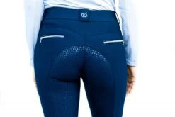 KL Select Gabrielle Breech -Equestrian Supplies KLSelectNavy Breech BlackBack