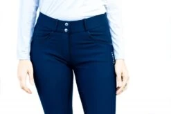KL Select Gabrielle Breech -Equestrian Supplies KLSelectNavy Breech BlackFront
