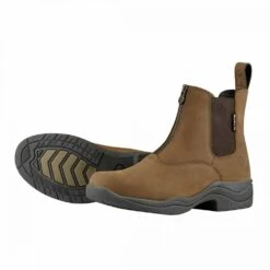 Dublin Venturer RS III Front Zip Ladies Paddock Boots -Equestrian Supplies NS1003976 brown 4