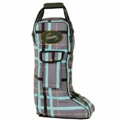 Pessoa 1200D Boot Bag -Equestrian Supplies NS470173 claytealplaid