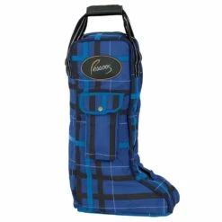 Pessoa 1200D Boot Bag -Equestrian Supplies NS470173 navyblackplaid
