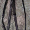 KL Select Black Oak Fancy Stitching Raised Standing Martingale -Equestrian Supplies blackoakstand