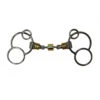 Jump'In German 3 Ring Bit With Rollers -Equestrian Supplies jumpin23