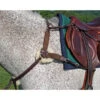 Nunn Finer 5-Way Breastplate - Brown Elastic -Equestrian Supplies nf5point