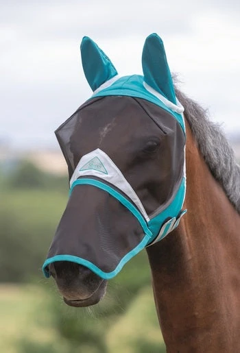 Shires Fine Mesh Fly Mask 3 Shires Fine Mesh Fly Mask