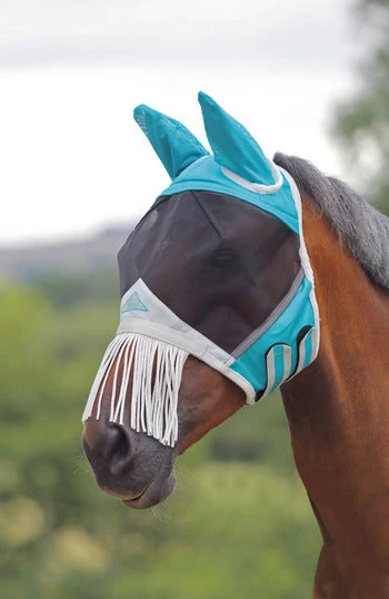 Shires Fine Mesh Fly Mask 4 Shires Fine Mesh Fly Mask - Image 2