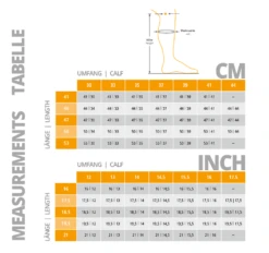 Schockemohle Tonics® Sirius Half Chap -Equestrian Supplies tonicssizechart