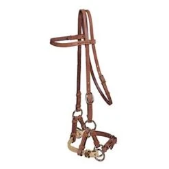 Tory Harness Leather Double Nose Side Pull